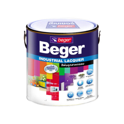 สีพ่นอุตสาหกรรมเงาIL-212 BEGERเหลือง3.2L